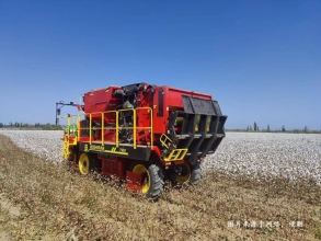 美國棉花采摘機進口報關資料到天津代理農機設備案例